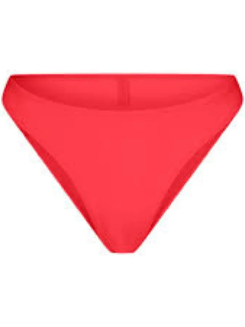 SKIMS High Cut Swim Bottoms - Red - Large